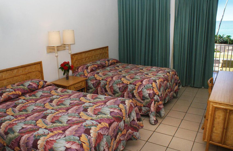 Guest room at Parador Villa Antonio.