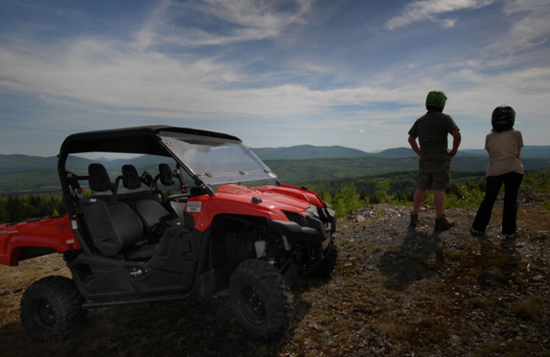 ATV rentals at Cabins at Lopstick.