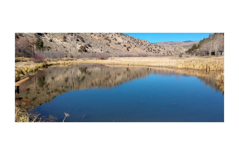 Lake at Rimrock Canyon Ranch.