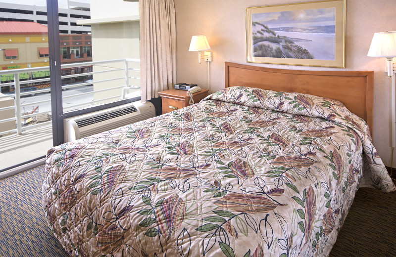 Guest room at Four Sails Resort.
