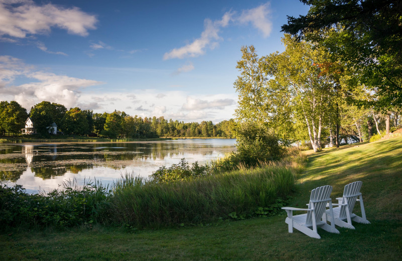 Lake view at  Rangeley Inn.