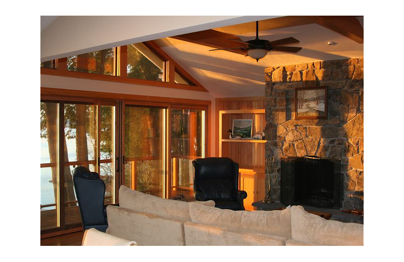 Rental living room At the Lakes Vacation Rentals.