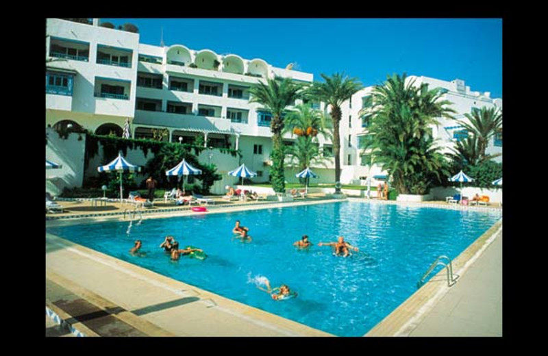 Outdoor pool at Abou Nawas Nejma.