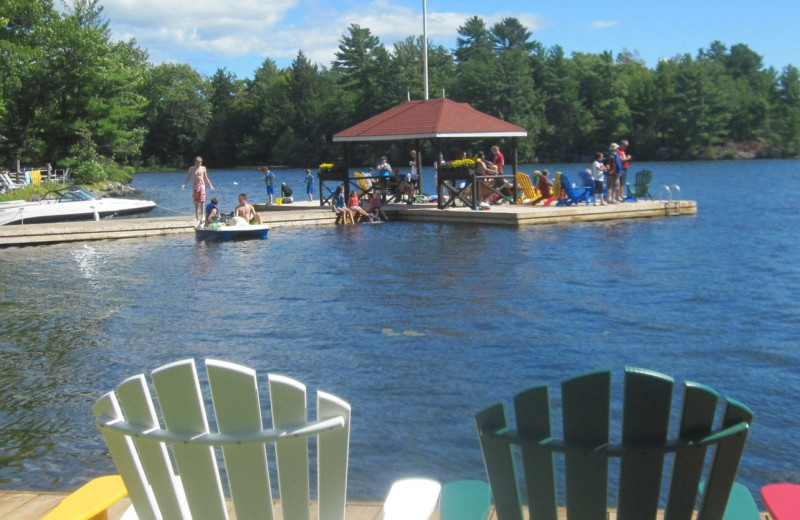 Beach at Severn Lodge.