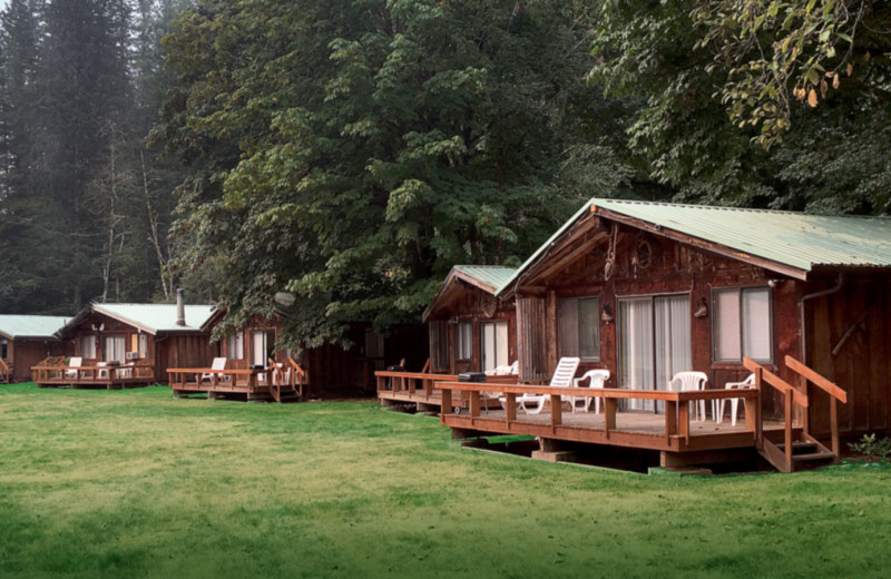 Cabins at Glacier Peak Resort.