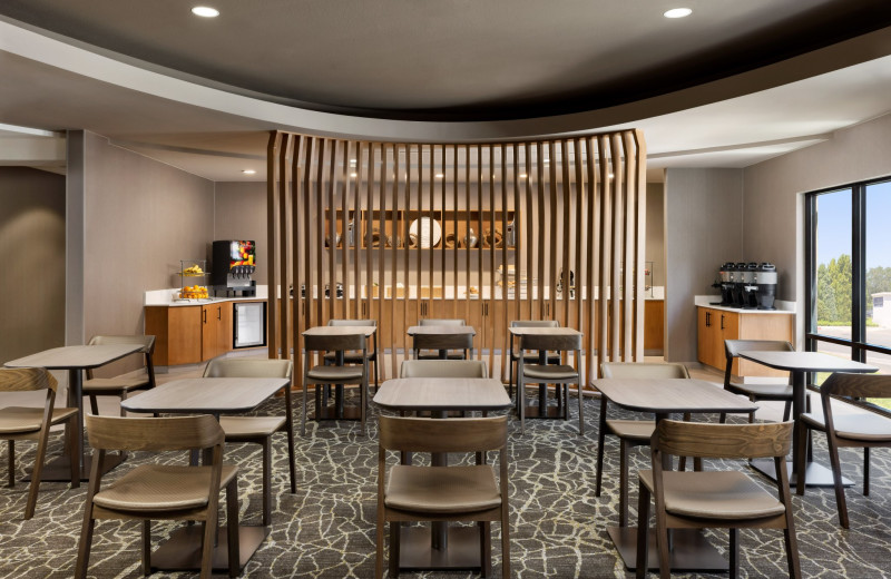 Dining at SpringHill Suites Fresno.