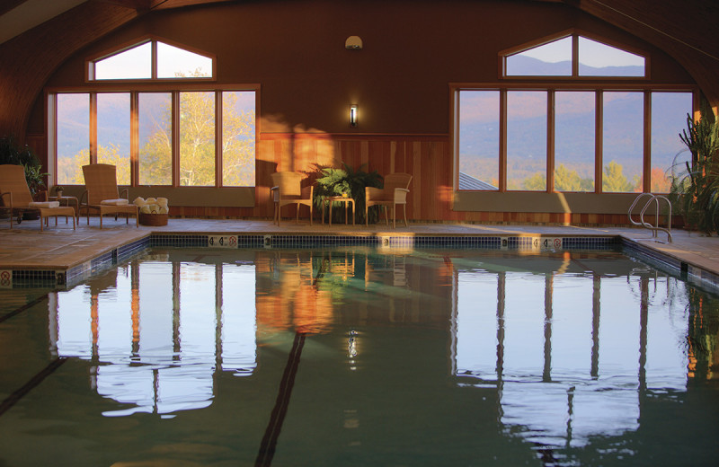 Indoor pool at Trapp Family Lodge.