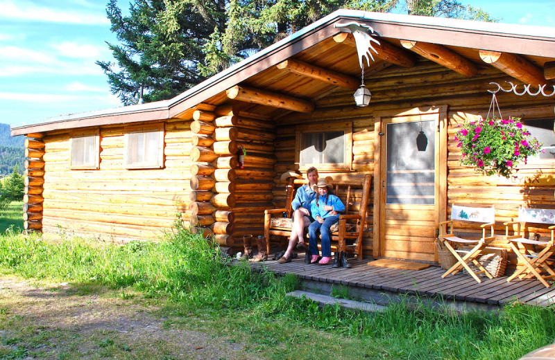 Cabin at Moose Head Ranch.