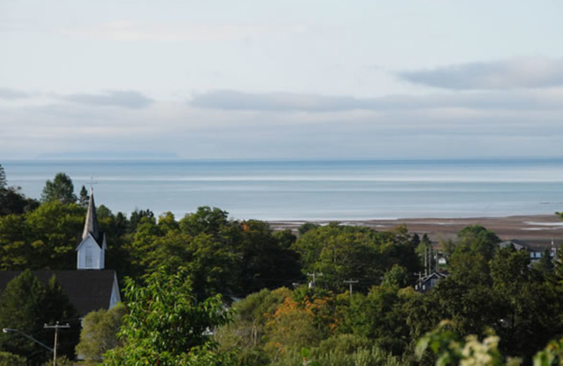 View from Bayview Motel, Chalets & RV Park.