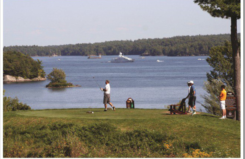 Hole 1 at The Glen House Resort