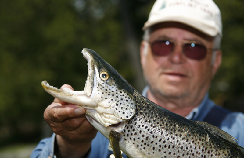 Fishing at Nor'Wester Lodge & Canoe Outfitters.