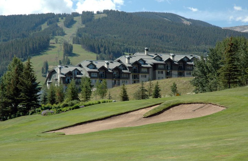 Golf course at The Borders Lodge.