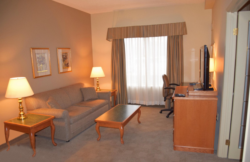 Guest room at Stone Gate Inn.