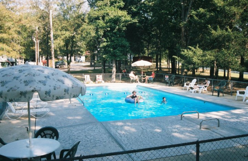 Outdoor pool at Indian Trails Resort.