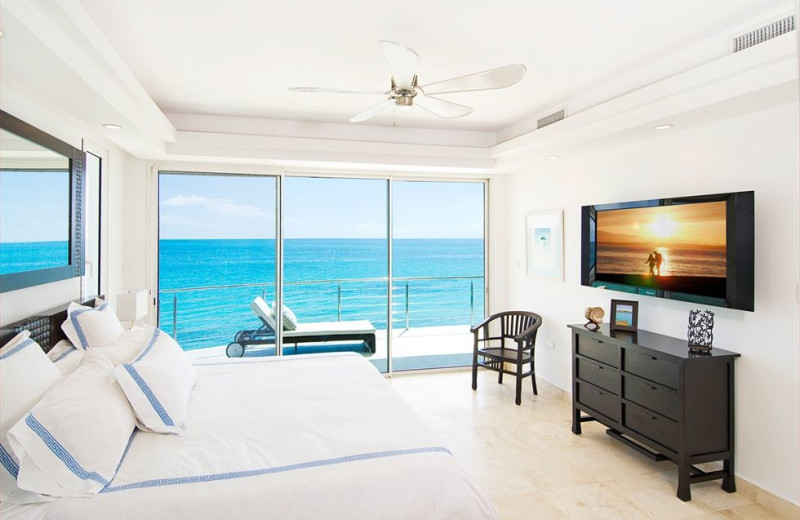 Villa bedroom at Island Properties Luxury Rentals.