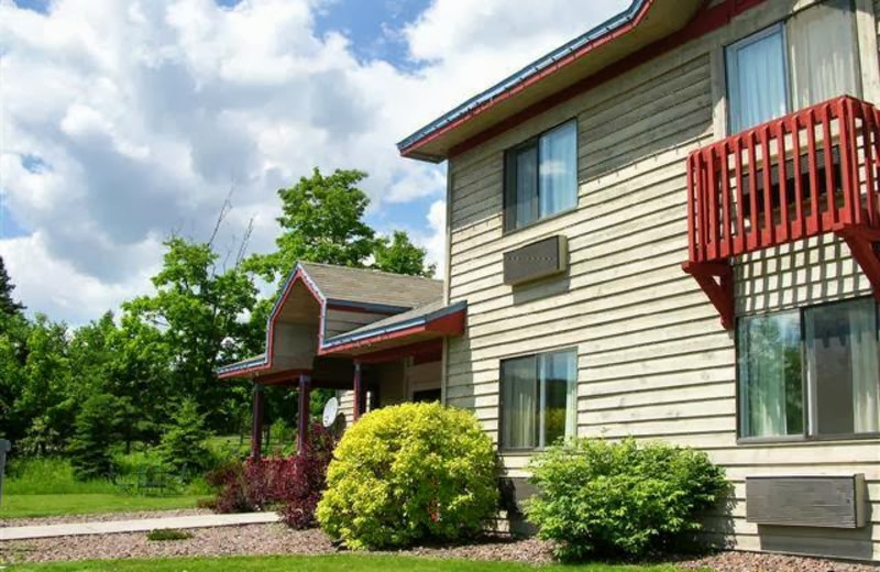 Vacation rental exterior at Lutsen Lodging Company.