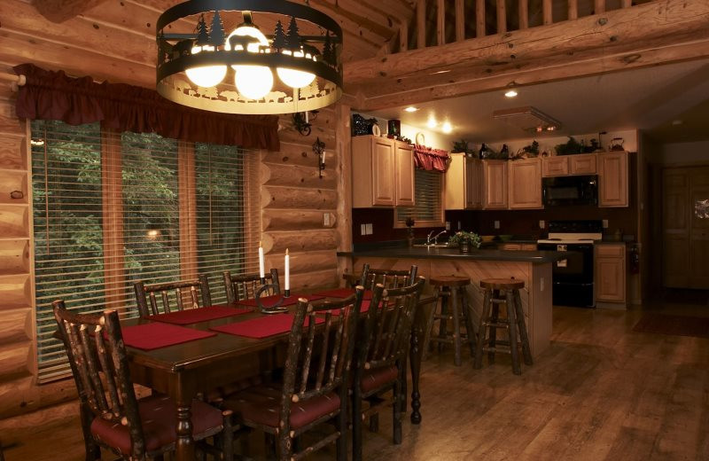 Rental kitchen at Sand County Service Company - Bluff View.