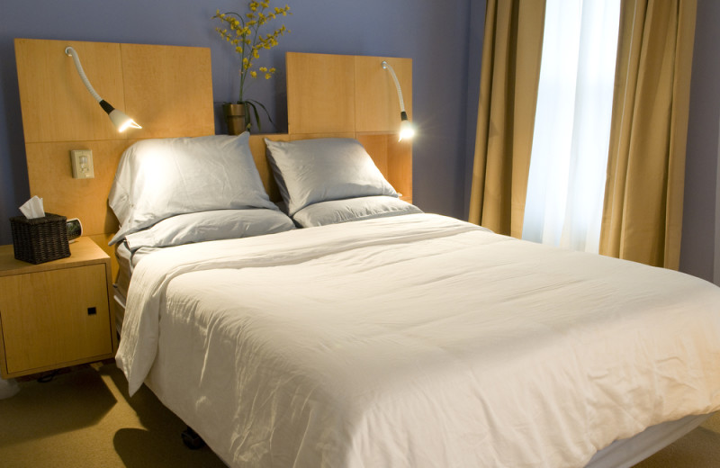 Guest bedroom at Inn On Columbia.