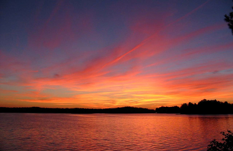 Sunset at Sunset Bay Resort.