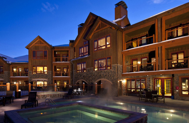 Exterior view of BlueSky Breckenridge - located adjacent to the Snowflake Lift with access to Peak 8 and Peak 9.