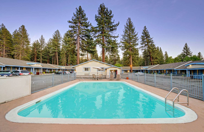 Outdoor pool at Days Inn by Wyndham South Lake Tahoe.