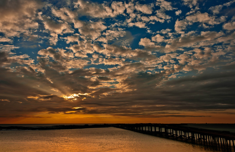 Sunset at The Islander in Destin.