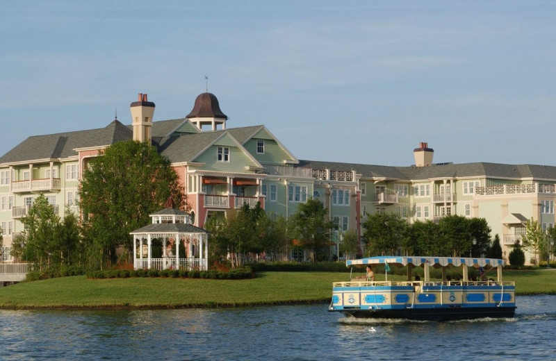 Exterior view of Disney's Saratoga Springs Resort 