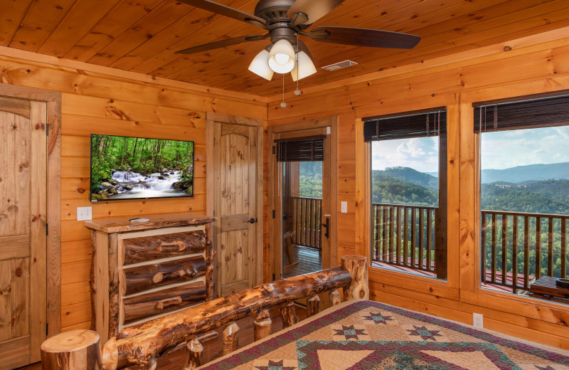 Rental bedroom at American Patriot Getaways, LLC.