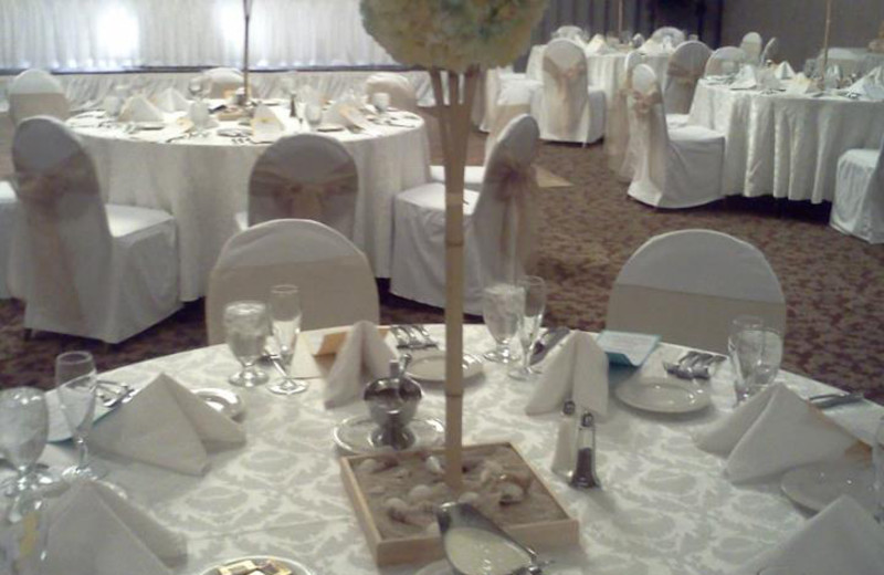 Wedding reception at Colony South Hotel.