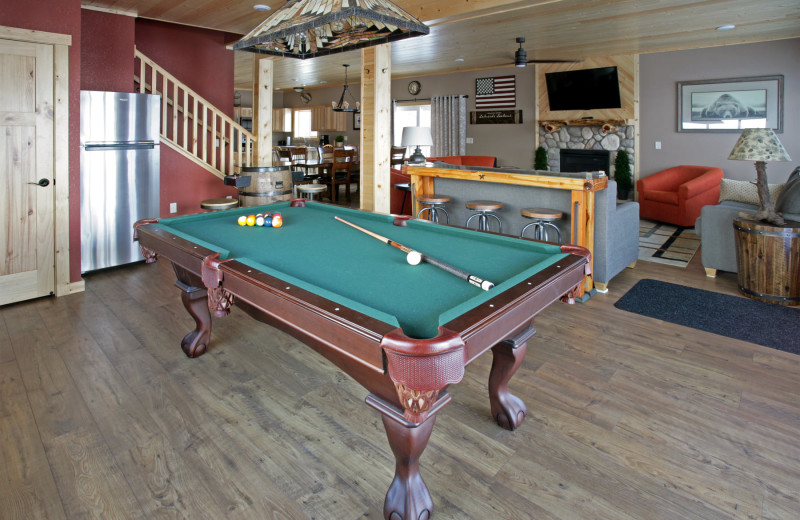 Guest room at Breezy Point Resort.