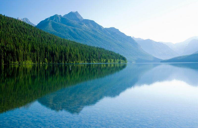 Scenic lake view near North Forty Resort.