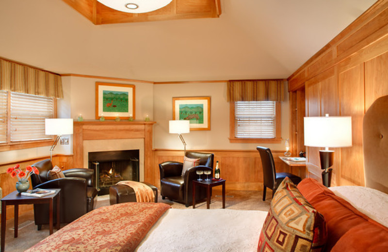 Taverns Secret Luxury Room view at Rabbit Hill Inn.