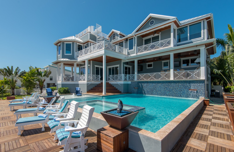 Rental pool at Anna Maria Vacations.