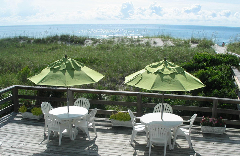 Beach view at Beach House Inn and Suites.