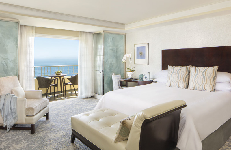 Guest room at The Ritz-Carlton, Laguna Niguel.