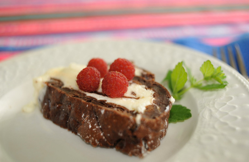 Dining at Inn Serendipity.