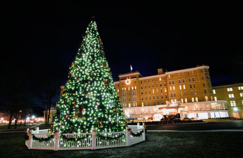 Holiday season at French Lick Resort.