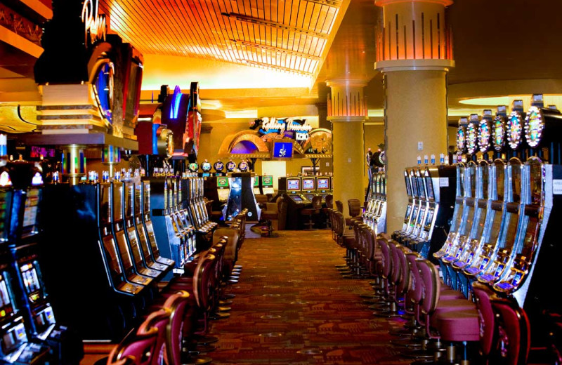 Slot machines at Sky Ute Casino Resort.