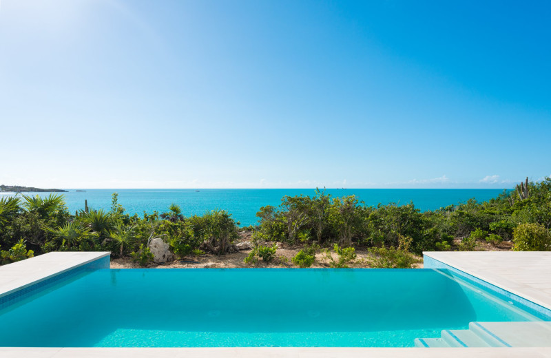 Outdoor pool at Villa Sol Y Luna.