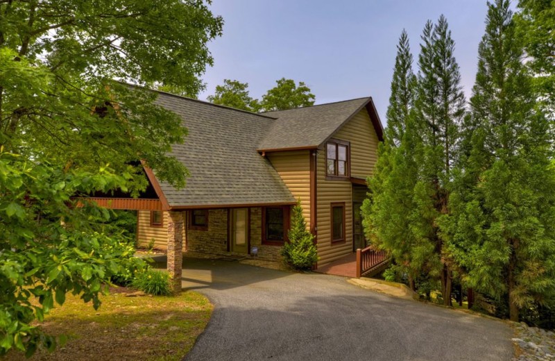 Rental exterior at Nevaeh Cabin Rentals.
