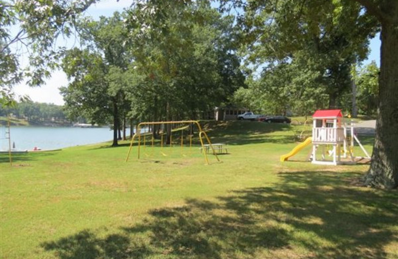 Resort grounds at Shawnee Bay Resort.