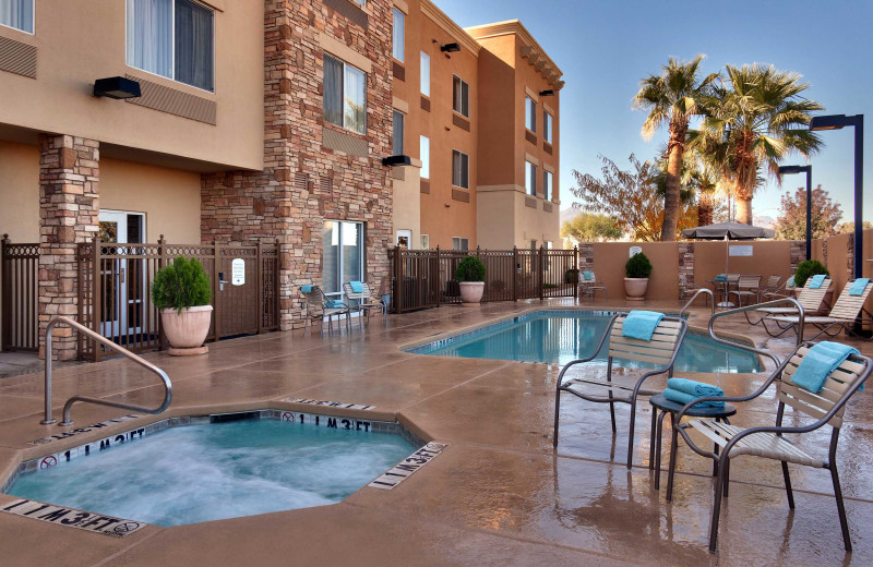 Outdoor pool at Fairfield Inn & Suites Sierra Vista.