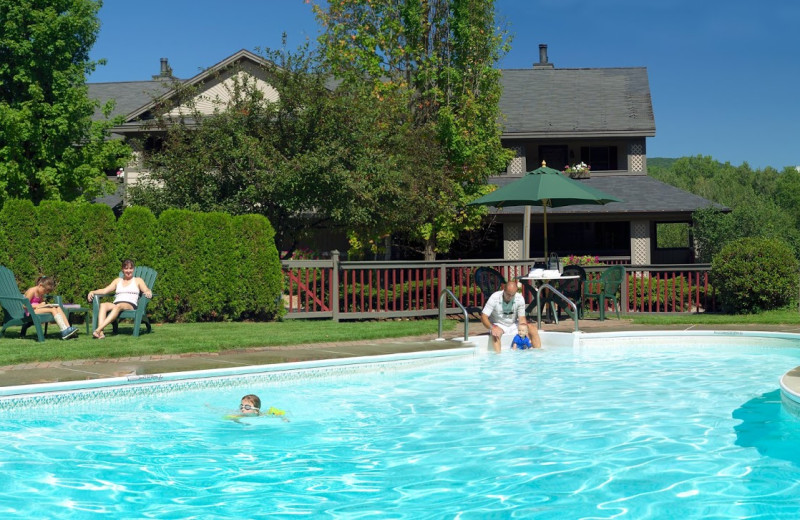 Outdoor pool at Grey Fox Inn.