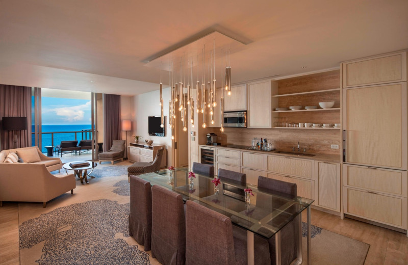 Guest room at The St. Regis Bal Harbour Resort.