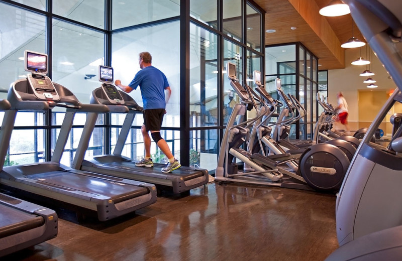 Fitness room at Omni Barton Creek Resort & Spa.