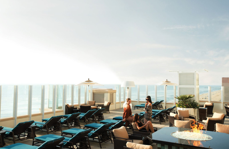 Resort patio at Gold Key Resorts.