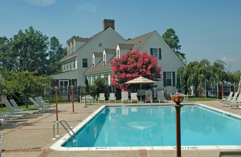 Outdoor pool at Osprey Point.