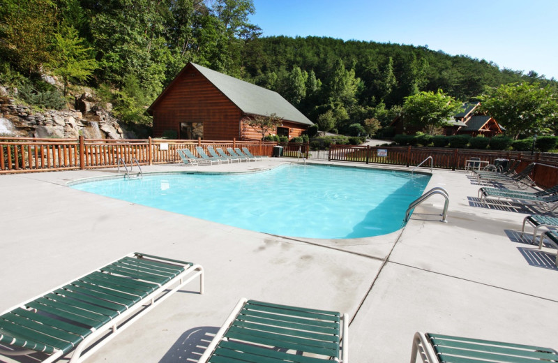 Rental outdoor pool at Eden Crest Vacation Rentals, Inc.