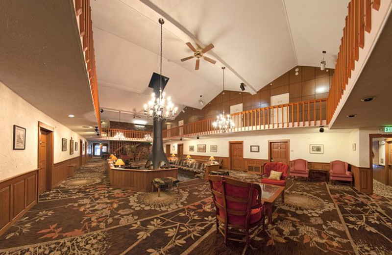 Lobby view at Cortina Inn & Resort.