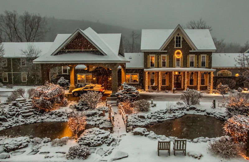 Winter at Emerson Resort & Spa.